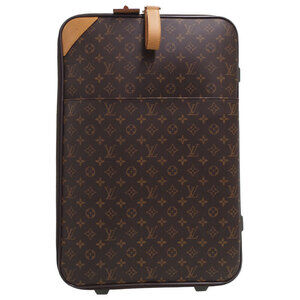 Louis Vuitton Monogram Leather Brown Pegasus Carry on Case